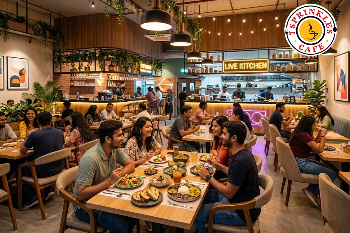  Best Vegetarian Restaurant in Bengaluru Offering a Modern Dining Experience &ndash; 7Sprinkles Caf&eacute; 